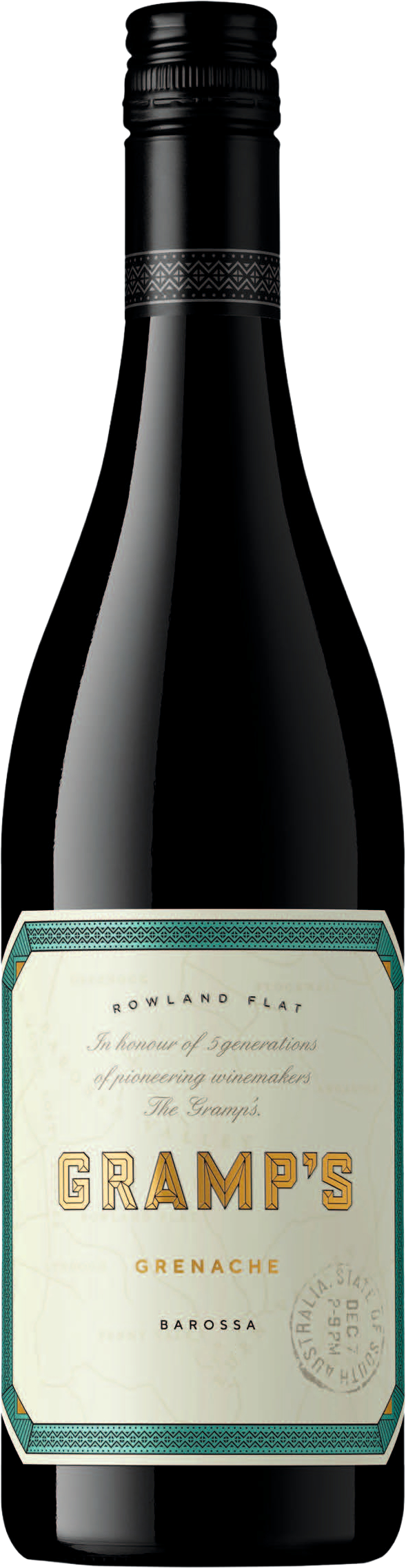 Orlando Gramp's Barossa Grenache 2021